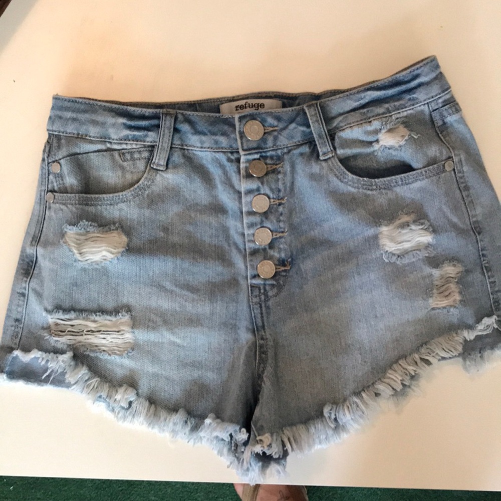 Distress high waisted